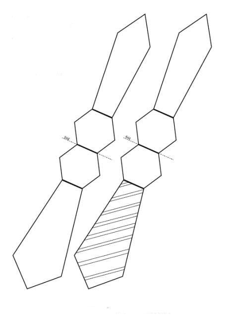Krawattenvorlage