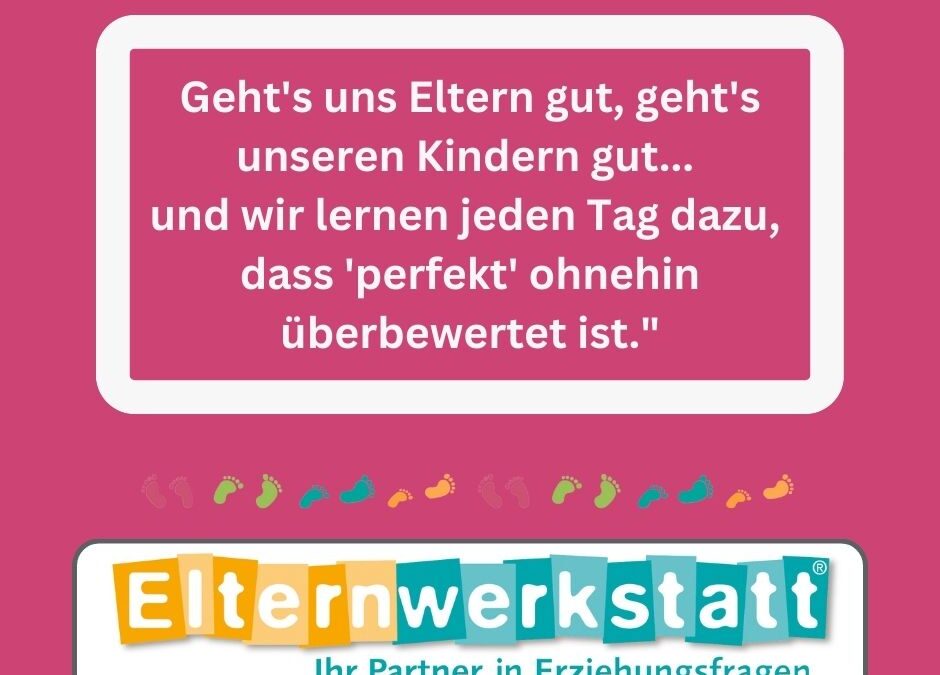 Perfekt sein – überbewertet